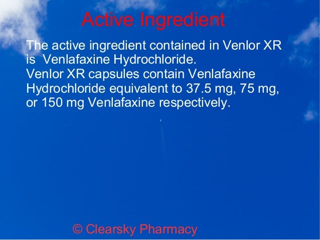 Maximum daily dose for venlafaxine