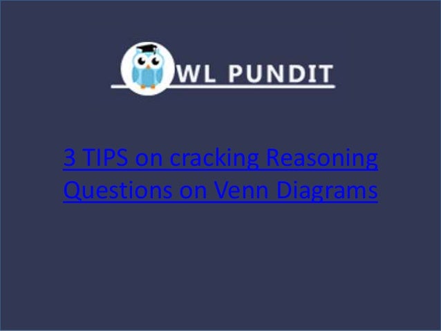 tips on cracking reasoning questions on venn diagrams aptitude question on venn diagram