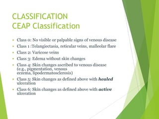 Venous disease | PPTX