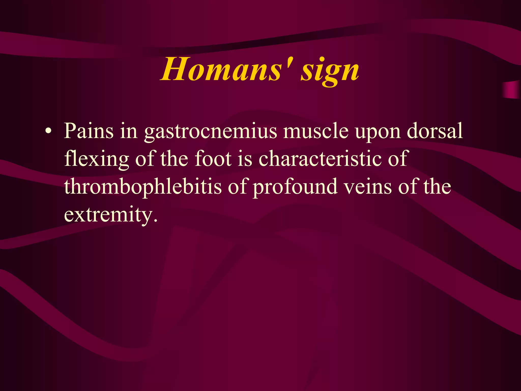 Hackenbruch's test.Place your hand on the thigh where the greater subcutaneous vein joins the femoral vein and ask the patient to cough. You can feel throbs over the vein which points to incompetence of ostial valve.