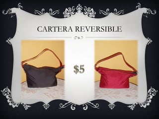 CARTERA REVERSIBLE