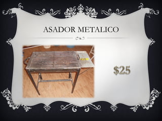 ASADOR METALICO
