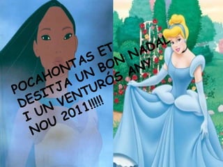 POCAHONTAS ET DESITJA UN BON NADAL I UN VENTURÓS ANY NOU 2011!!!!! 