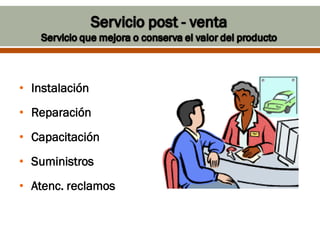 • Instalación
• Reparación
• Capacitación
• Suministros
• Atenc. reclamos
 