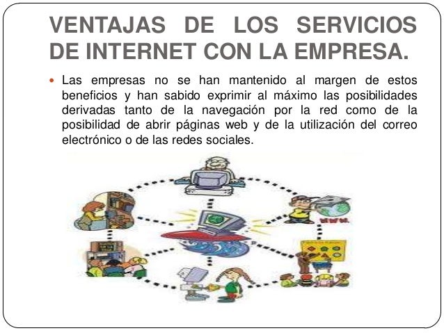 Ventajas de los servicios de internet
