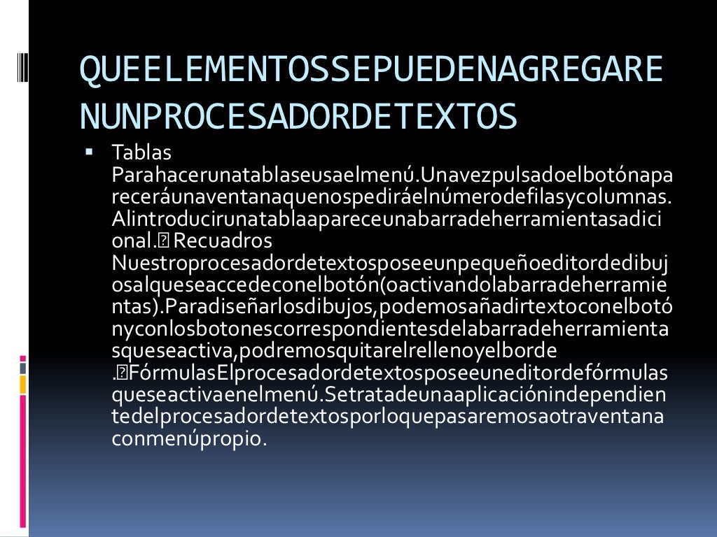 Ventajas de un procesador de texto