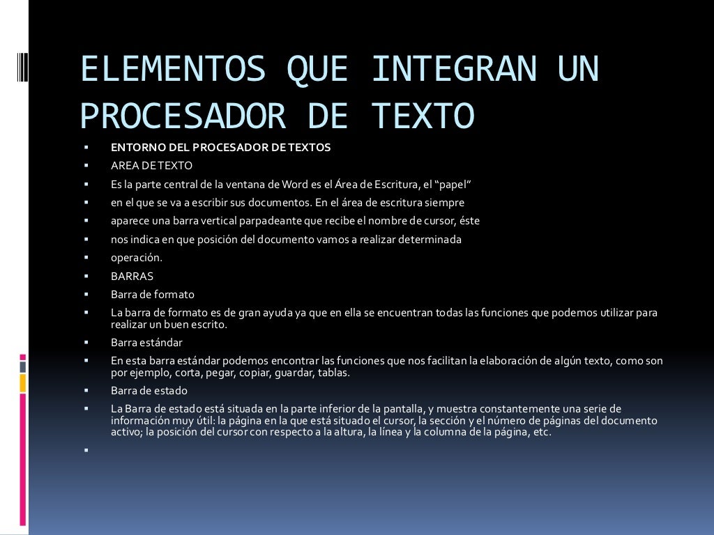 Ventajas de un procesador de texto