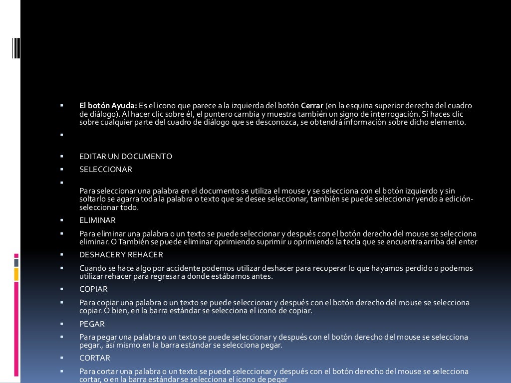 Ventajas de un procesador de texto