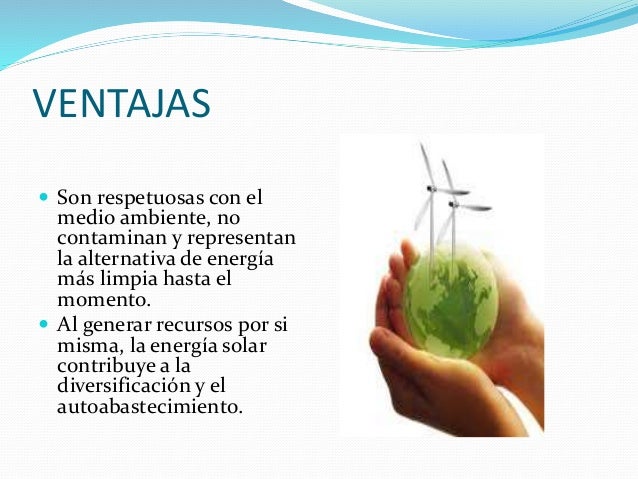 Ventajas Y Desventajas De La Energías Renovables