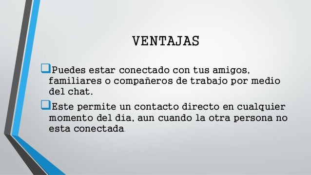 Ventajas y desventajas del facebook