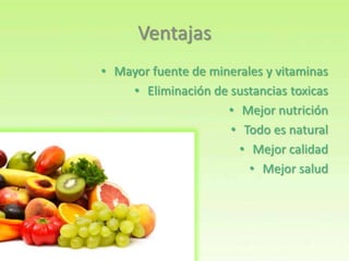 Ventajas y desventajas de los alimentos organicos 4 320