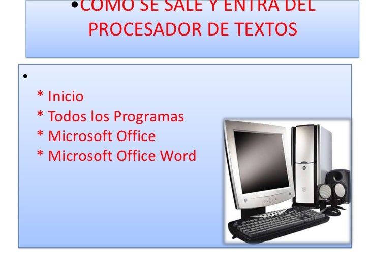 Ventajas y desventajas de los procesadores de texto