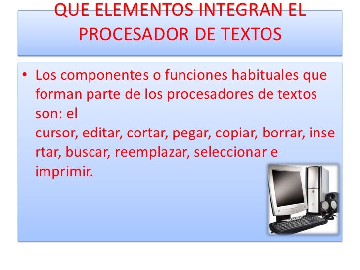 Ventajas y desventajas de los procesadores de texto