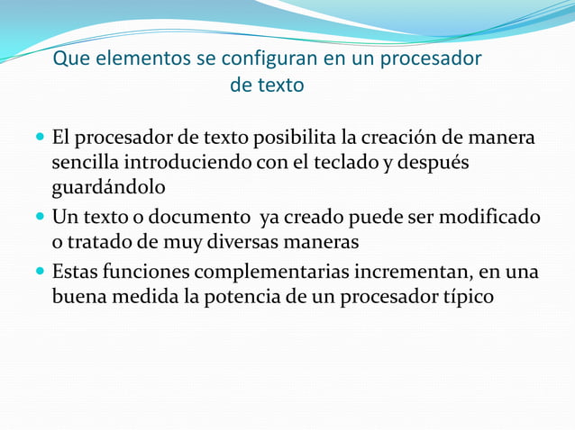 Ventajas Y Desventajas De Los Procesadores De Texto Informatik PPT