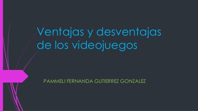 Ventajas y desventajas de los videojuegos