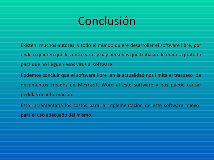 Ventajas Y Desventajas Del Software Libre