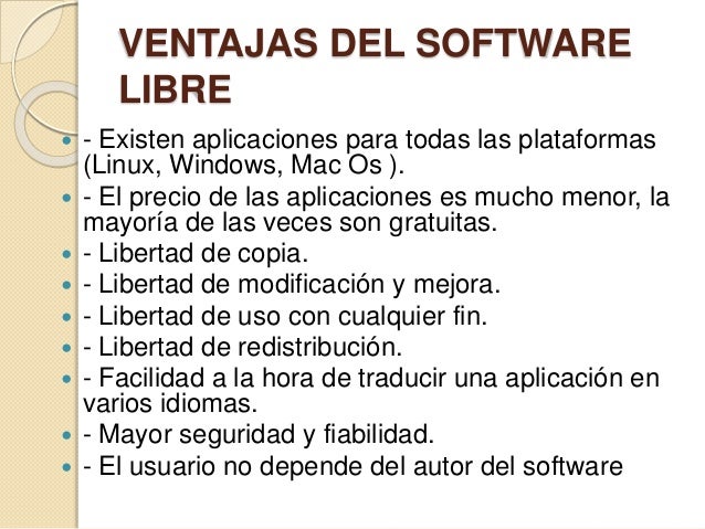 Ventajas y desventajas del software libre y propietario