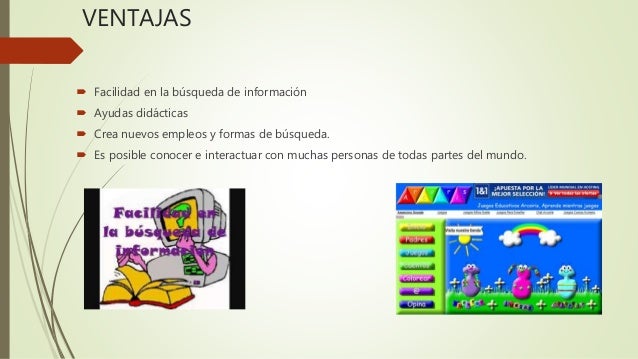 Ventajas y desventajas del uso del
