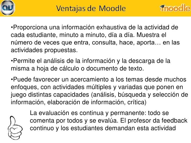 Ventajas Y Desventajas Del Uso De Moodle Docx