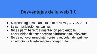Ventajas y Desventajas_ la web 1.0, web 2.0 y web 3.0.pptx