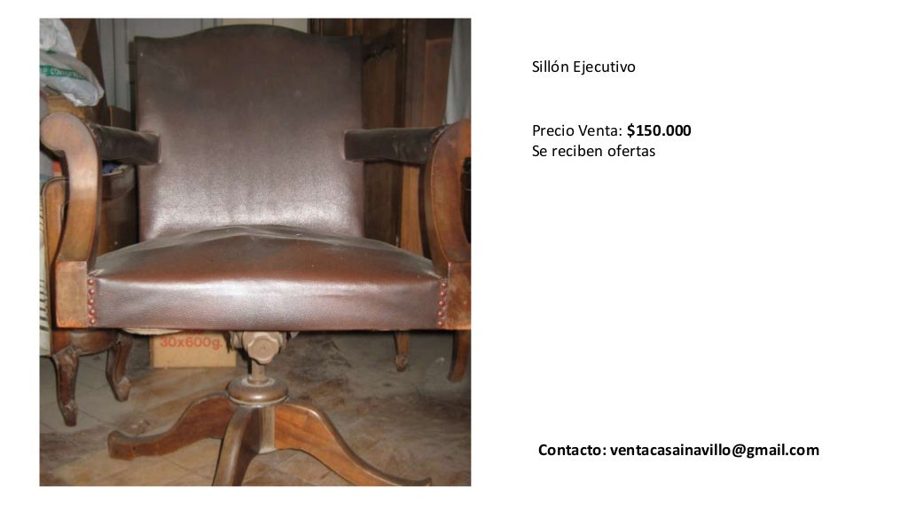 Venta muebles antiguos. Ñuñoa. Santiago. Chile