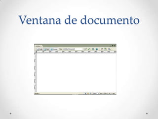 Ventana de documento
 