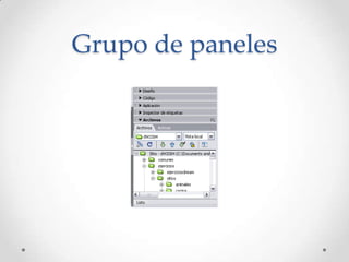 Grupo de paneles
 