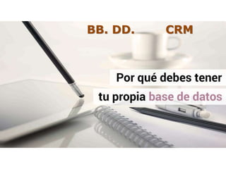 BB. DD. CRM
 