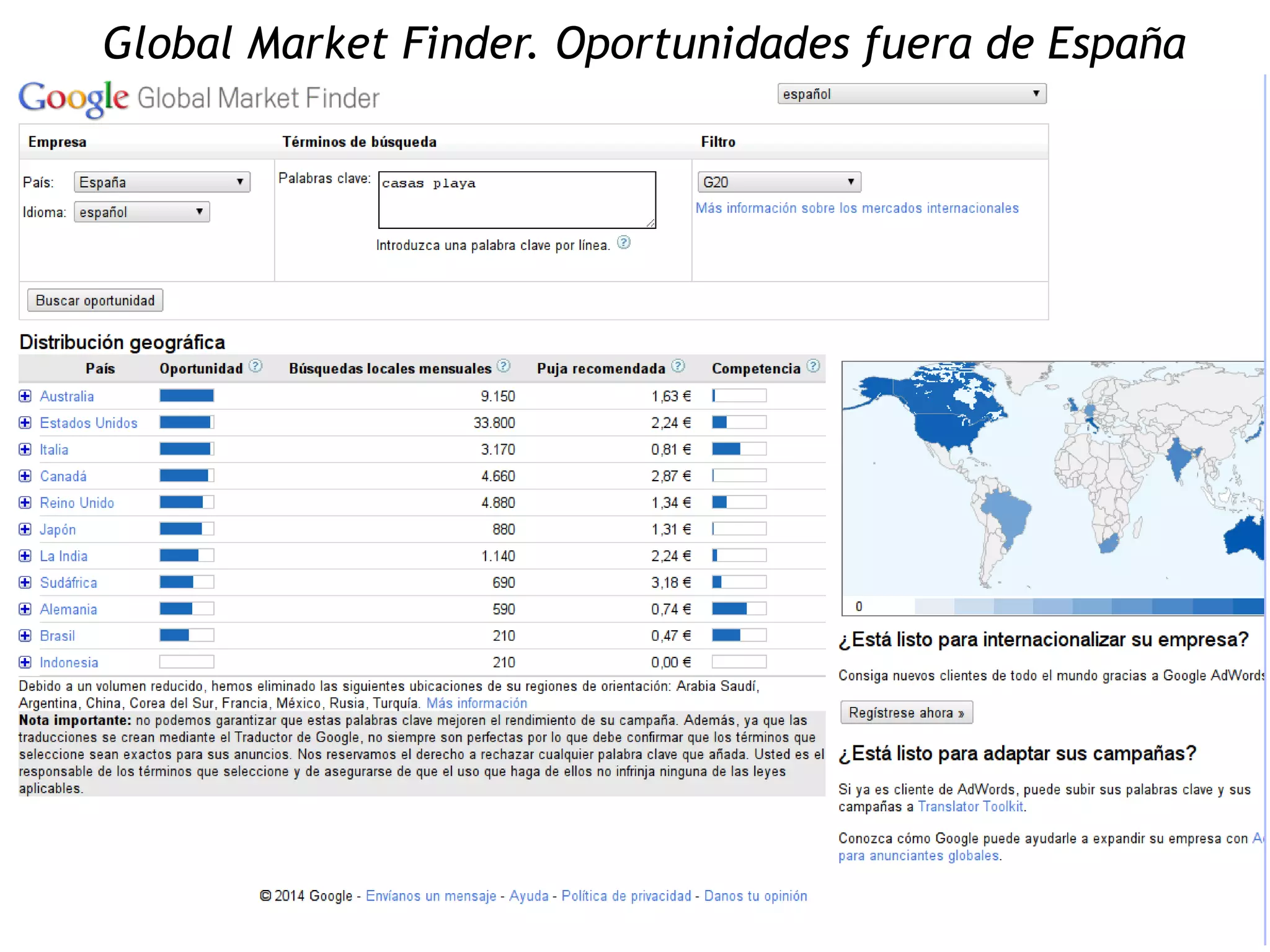 Isidro
Pérez
Global Market Finder. Oportunidades fuera de España
 