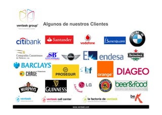 Algunos de nuestros Clientes

www.ventask.com

 