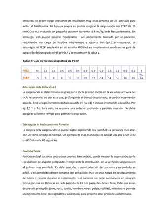 ventilacion mecanica.pdf IMPORTANCIA MECANICA | PDF