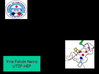 Ventilación Mecánica en los
Servicios de Emergencia
Yris Falcón NeiraYris Falcón Neira
UTIP-HEPUTIP-HEP
 