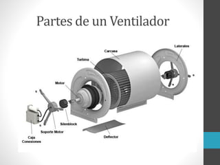 Partes de un Ventilador
 