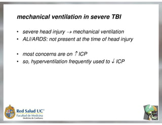 Ventilação Mecânica no TCE
