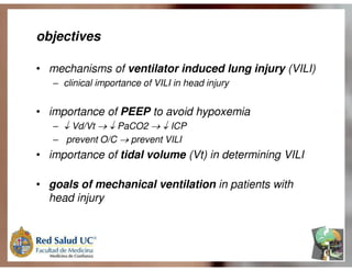 Ventilação Mecânica no TCE
