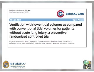 Ventilação Mecânica no TCE