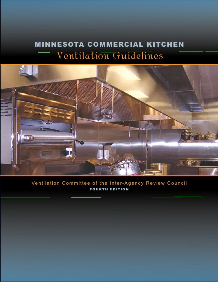 Ventilation guidelines for minnesota commercial kitchens