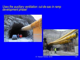 Ventilation of underground mine