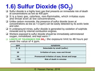 Ventilation of underground mine