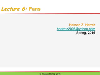 Ventilation of underground mine