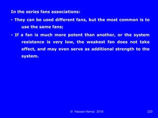 Ventilation of underground mine