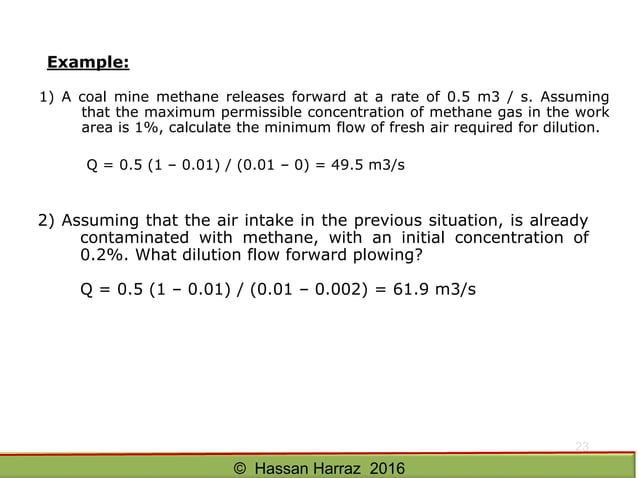 Ventilation of underground mine | PDF
