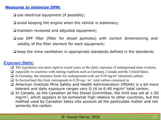 Ventilation of underground mine