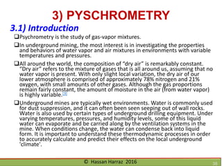 Ventilation of underground mine