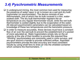 Ventilation of underground mine