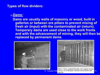 Ventilation of underground mine