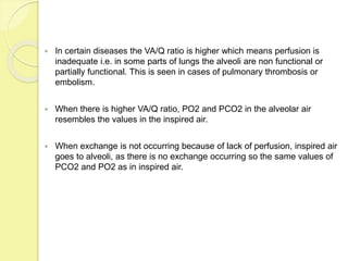 Ventilation perfusion ratio (The guyton and hall physiology) | PPTX