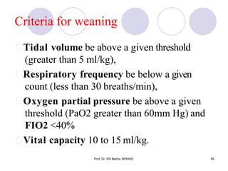 Wean O2 Ventilator | PPTX