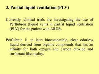 Mechanical Ventilation | PPTX