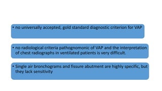 Ventilator associated pneumonia in the icu | PPTX